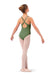 Bloch CL4147 Lace Print Camisole Leotard Sage - Back