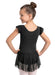 Capezio 11882C Children's Collection Flutter Sleeve Dress - Black