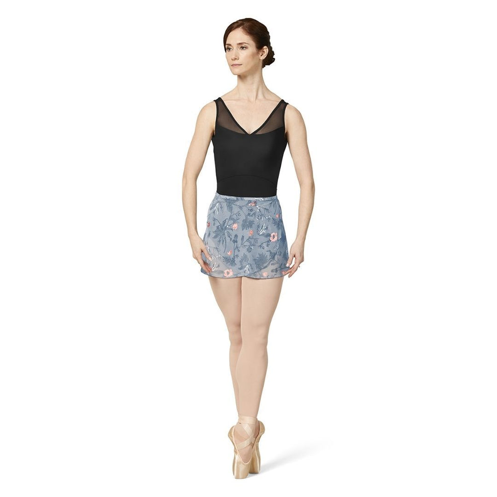 Mirella MS157 Printed Mesh Skirt - Geneva