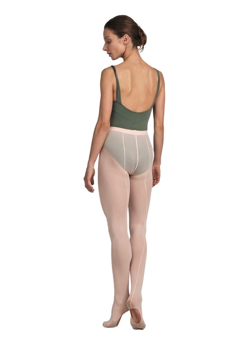 Nikolay Mesh Seamed Convertible Tights