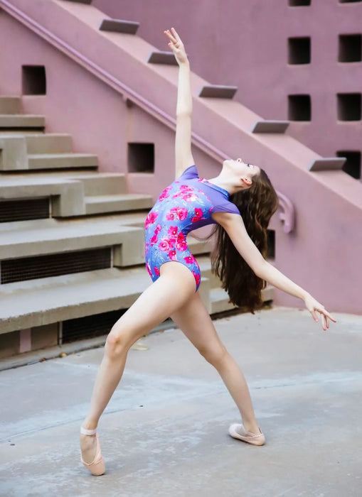 The Rachelle Leotard By Chic Ballet Dancewear - Pose