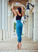 The Andrea Trash Pants By Chic Ballet Dancewear - Deep Blue - Back