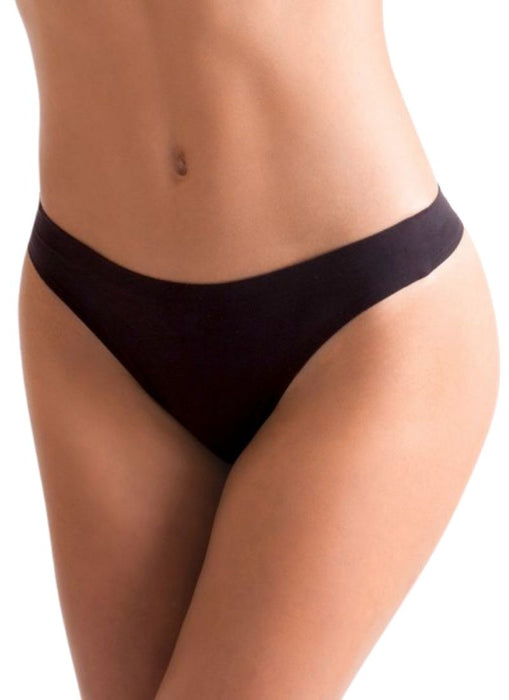 Silky Dance SHDUIT Invisible Low Rise Thong - Black
