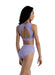 Danz N Motion 21410A/C High Waisted Briefs Purple - Back