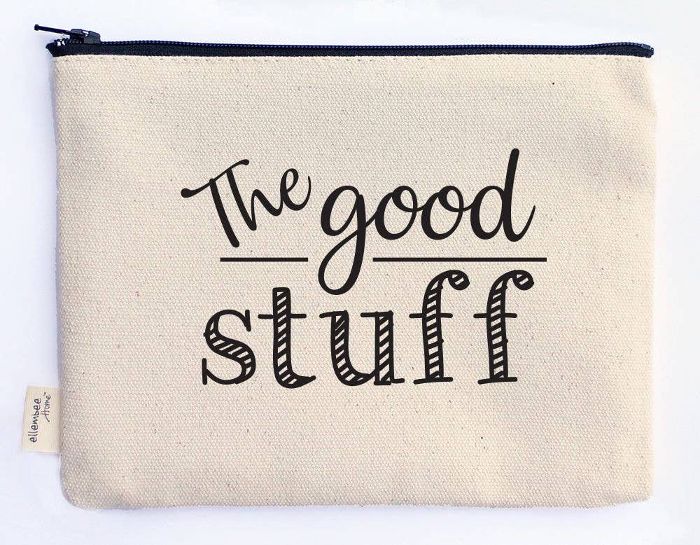 The Good Stuff Zipper Pouch