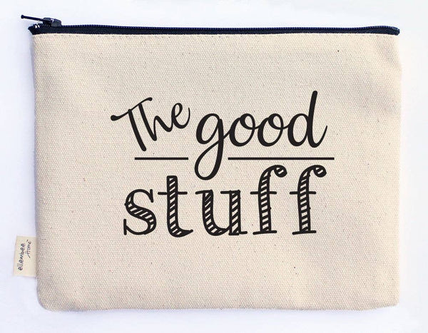 The Good Stuff Zipper Pouch