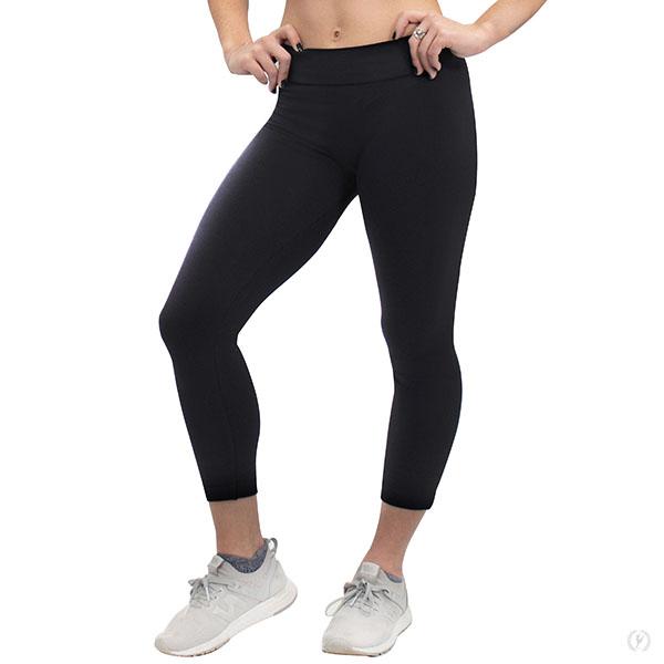 Eurotard 34945 Microfiber Wide Waist Capri legging - Adult