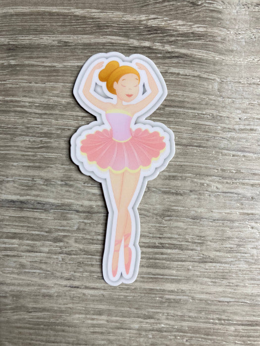 Mini Ballerina Vinyl Sticker