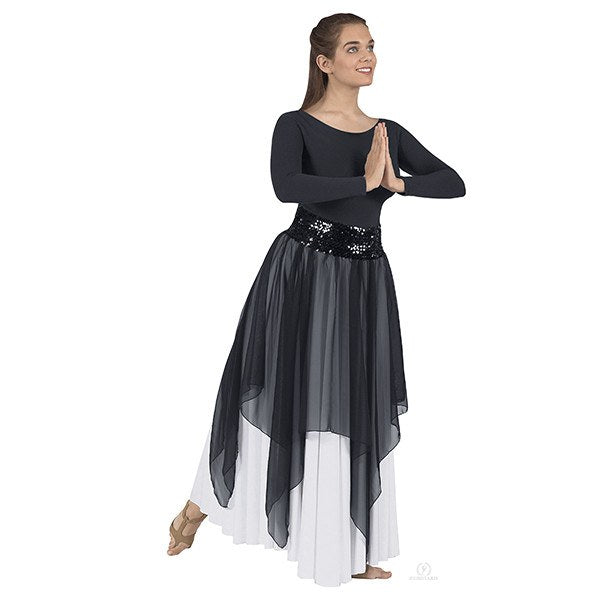 Eurotard 39768 Single Handkerchief Skirt/Top - Adult