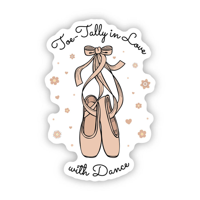 Toe-Tally In Love With Dance Sticker