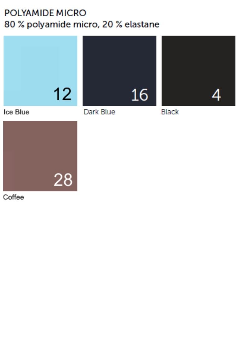 Nikolay Carissa Long Sleeve Leotard - Color Chart