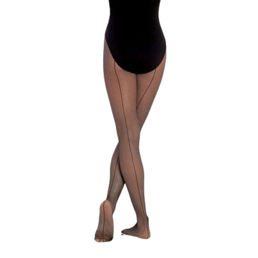Body Wrappers A62 Adult Seamed Fishnet Tights