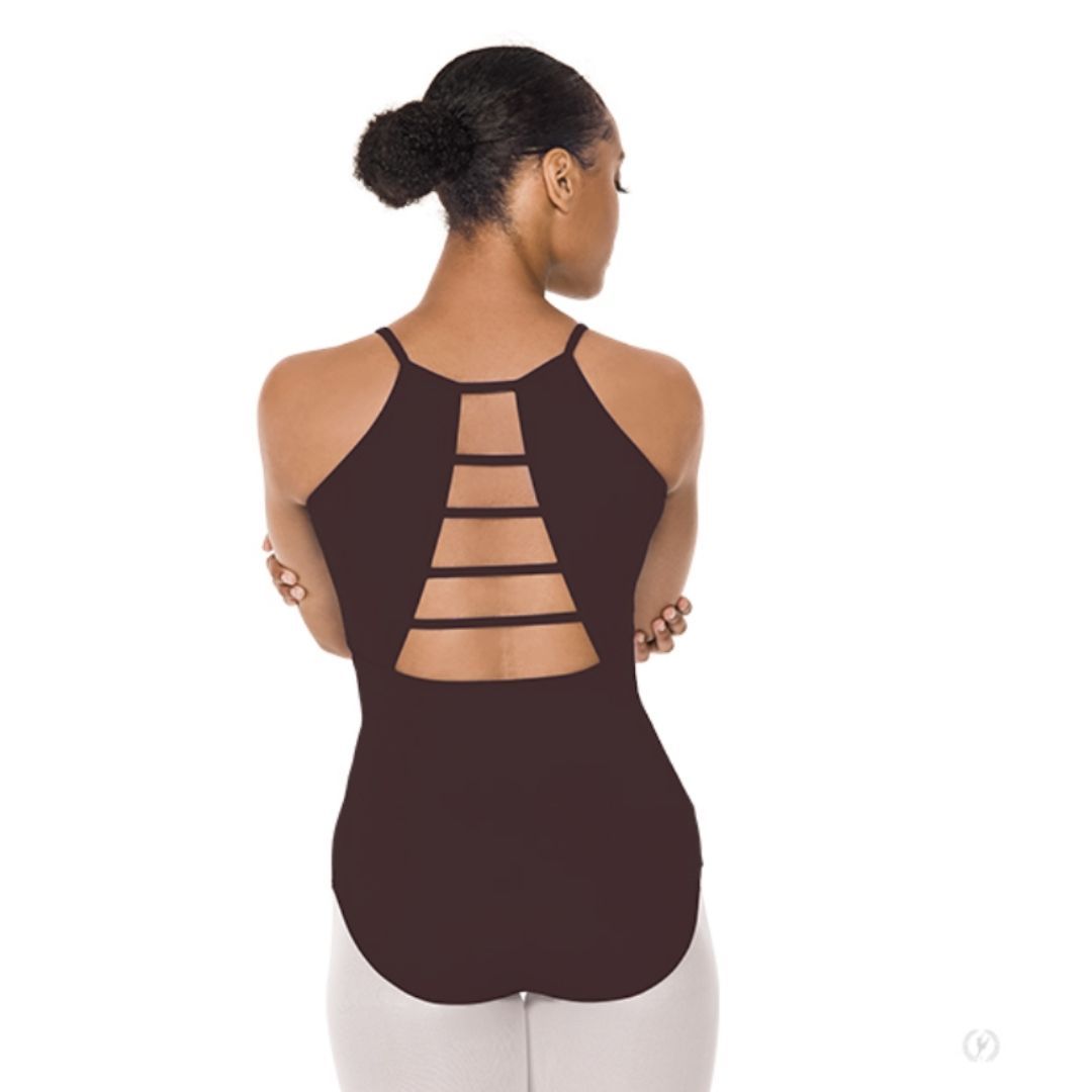 Eurotard 44486 Ladder Back Leotard Black - Back