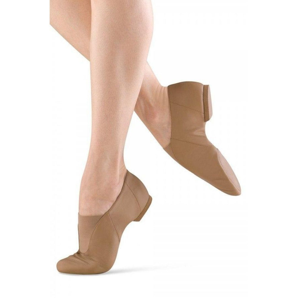 Bloch S0401L Super Jazz Slip On Jazz Shoe - Tan