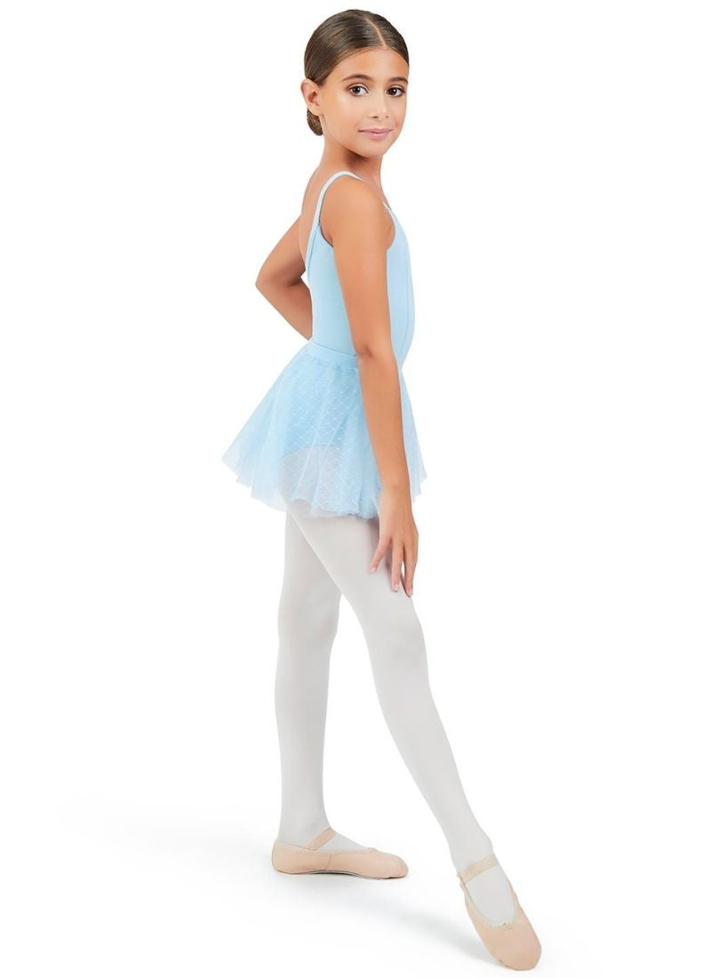 Capezio 11312C Child Double Layer Pull-on Skirt - Light Blue