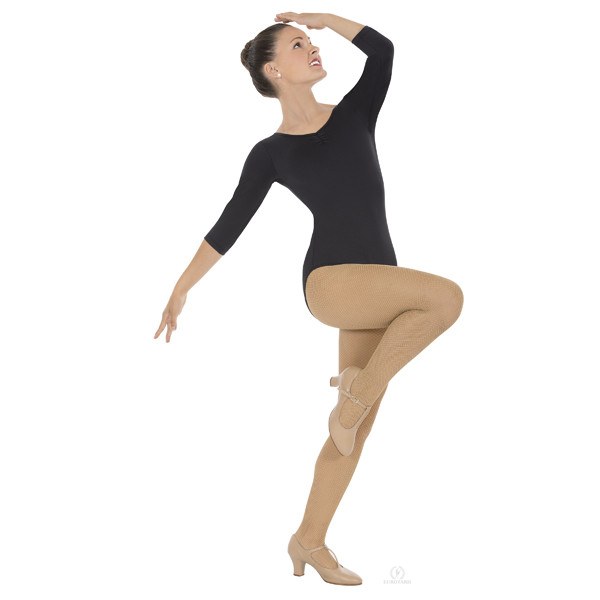 Eurotard 4408 Pinch Front & Back ¾ Length Sleeve Leotard - Adult
