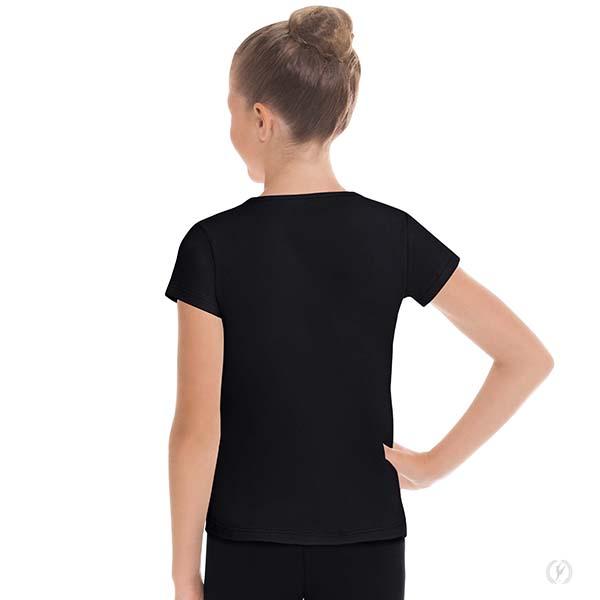 Eurotard 44100C Unisex Microfiber Crew Neck Top - Child