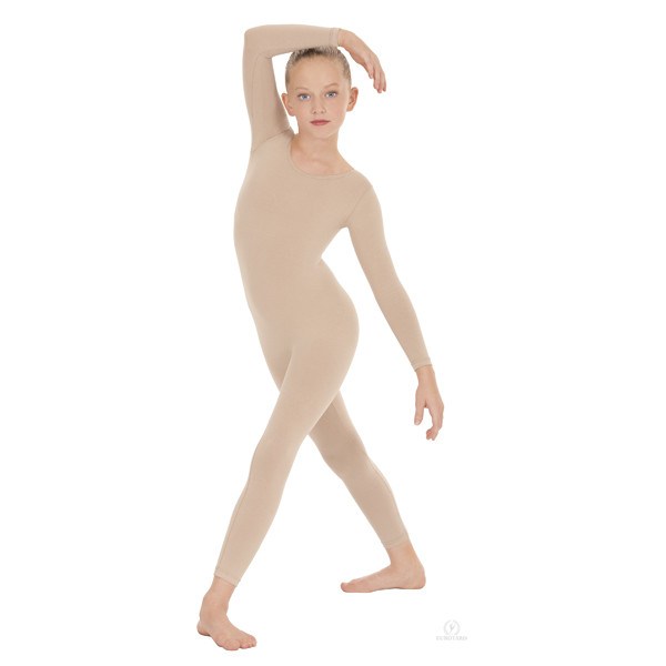 Eurotard 44129C Microfiber Unitard - Child nude