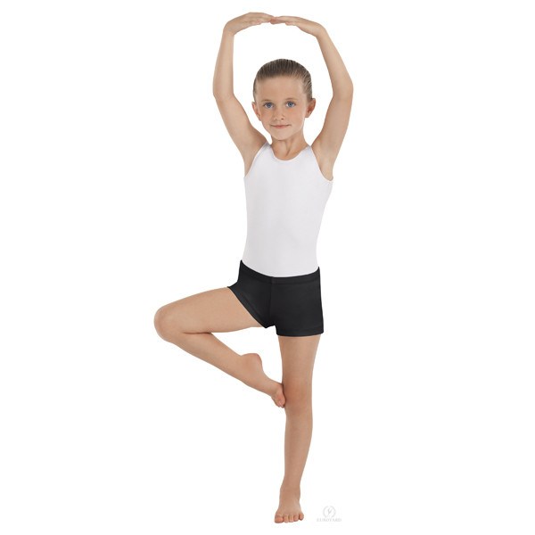 Microfiber Booty Shorts Black