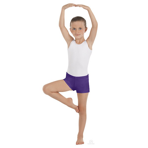 Microfiber Booty Shorts Purple