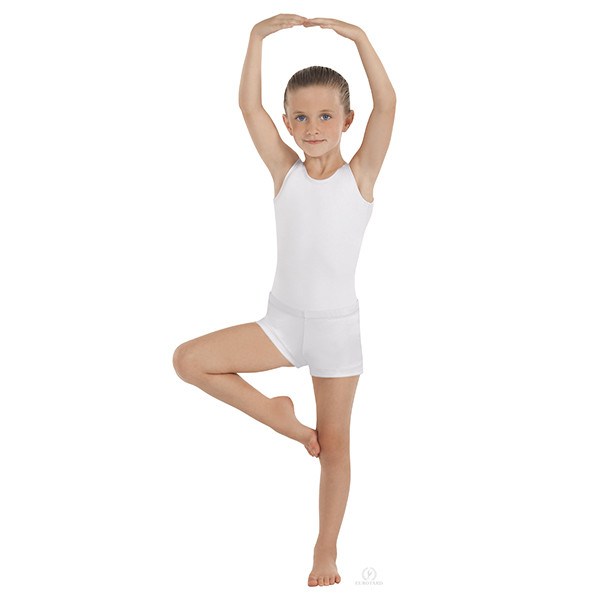 Microfiber Booty Shorts White