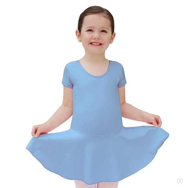Eurotard 44464C Short Sleeve Dance Dress - Child