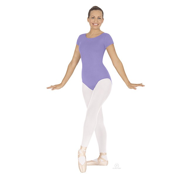 Eurotard 44475 Short Sleeve Leotard - Adult lilac