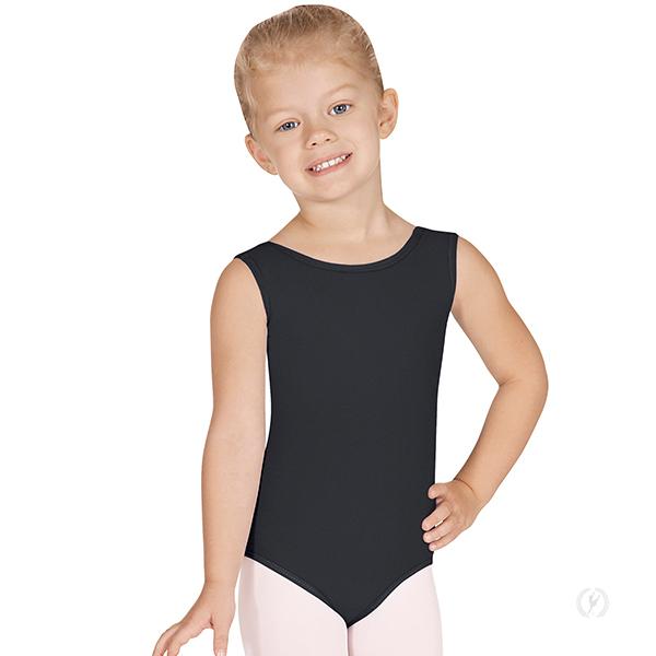 Eurotard Microfiber Tank Leotard With Fully Lined Front - Child
