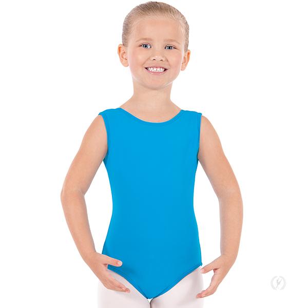 Eurotard Microfiber Tank Leotard With Fully Lined Front - Child
