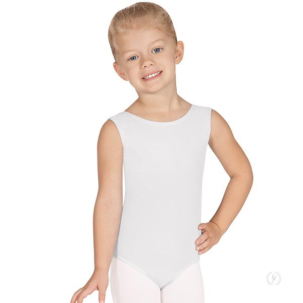 Eurotard Microfiber Tank Leotard With Fully Lined Front - Child