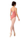 Bloch L9647 Lace Up Front Cami Leotard Blossom - Back