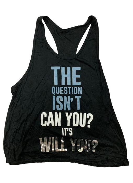 Funky Diva 0240 The Question Isn't Can you? It's will you? Tank - Closeout