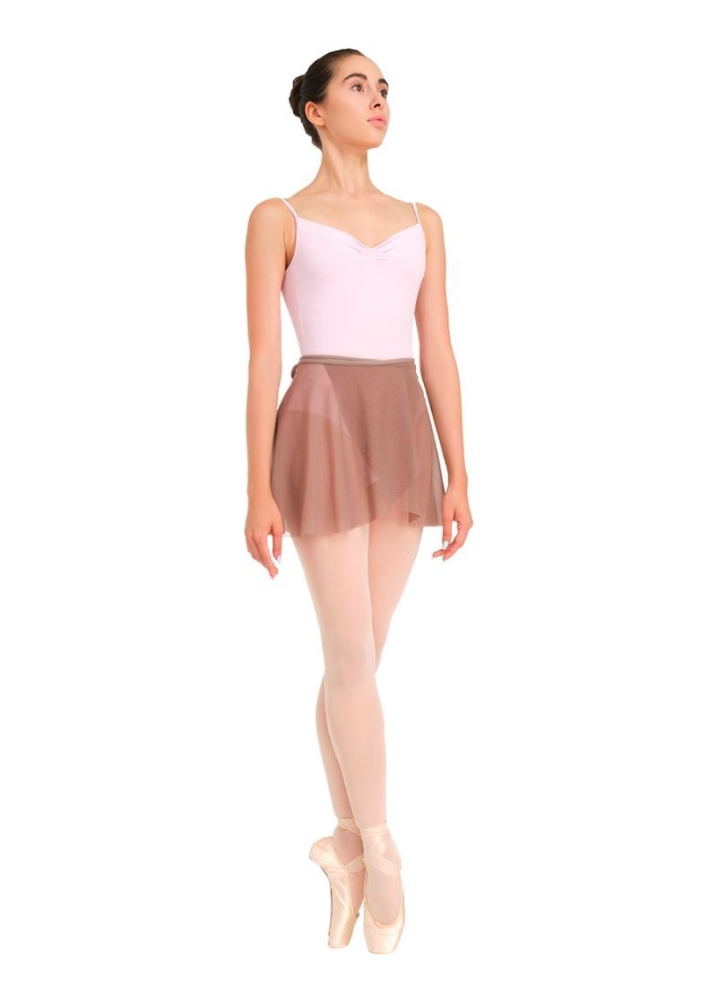 Nikolay Eden Skirt With Tie Coffee - Front