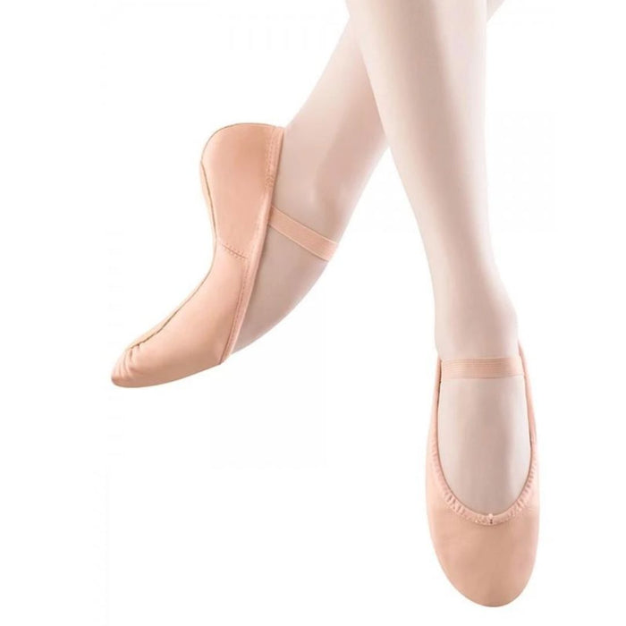 Bloch S0205L "Dansoft" Pink Leather Full Sole Ballet Shoes - Adult