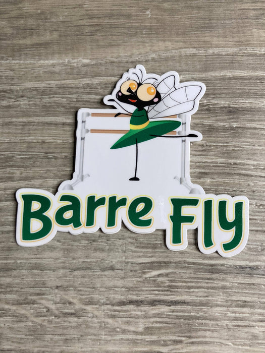 Barre Fly Dance Vinyl Sticker