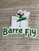 Barre Fly Dance Vinyl Sticker