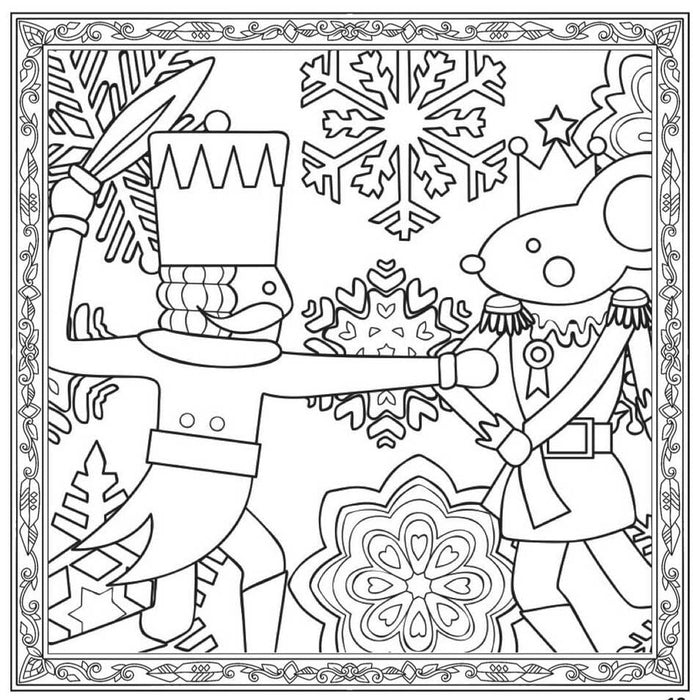 Nutcracker Sweets: Nutcracker Coloring Book