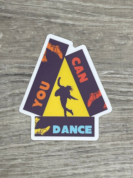 You Can Dance Vinyl Sticker