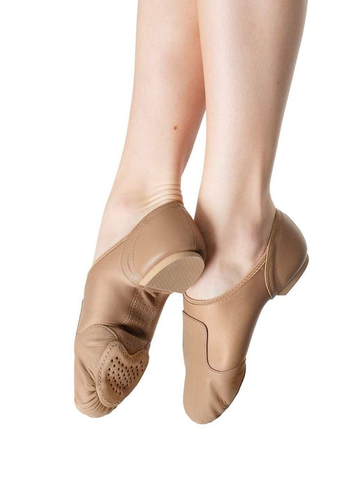 Capezio CG33C Dance Glove Shoe Caramel - Children - Side