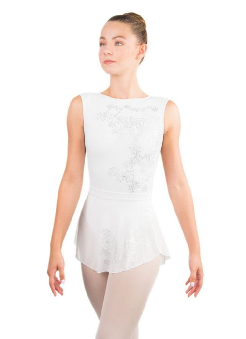 Ballet Rosa Dalila Skirt- Holiday Limited Edition White - Front