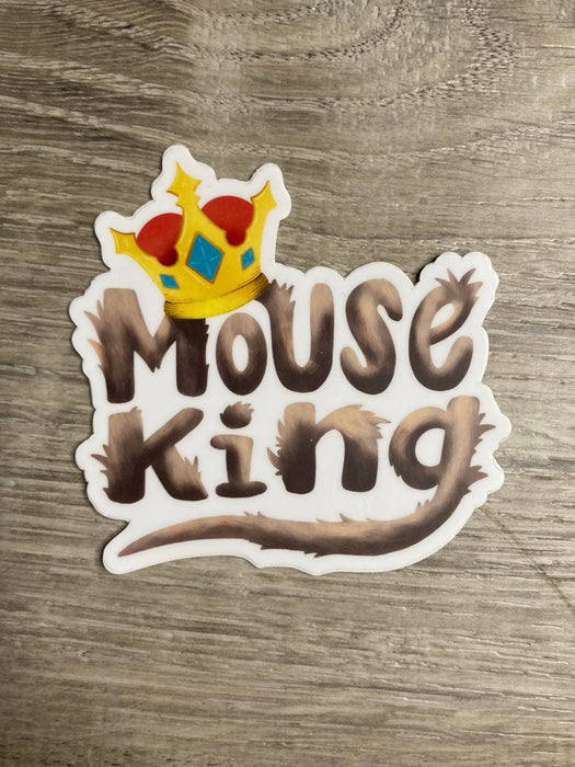 Nutcracker Mouse King Vinyl Sticker