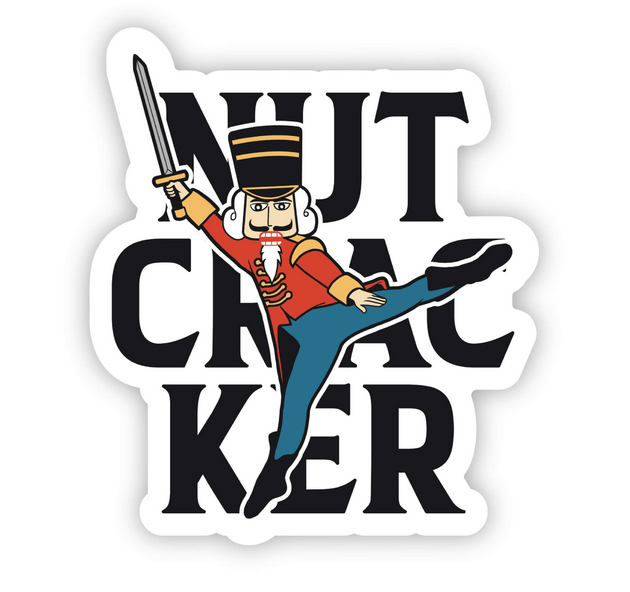 Nutcracker Dance Vinyl Sticker