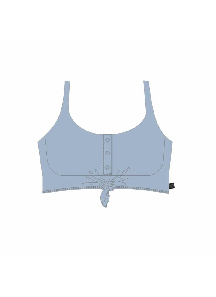 Honeycut Knot-Yet Top Denim-Closeout