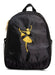 Capezio B280 Ballet Bow Backpack Black - Front