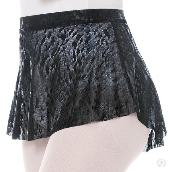 Impression Mesh High Low Pull On Mini Ballet Skirt