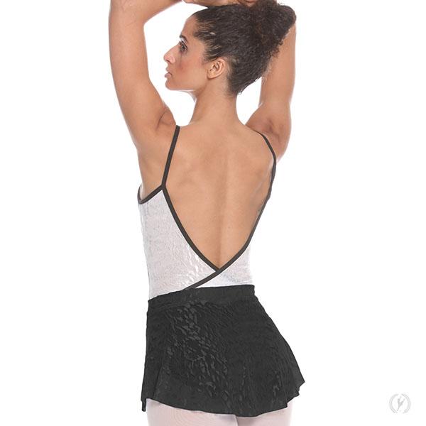 Impression Mesh High Low Pull On Mini Ballet Skirt