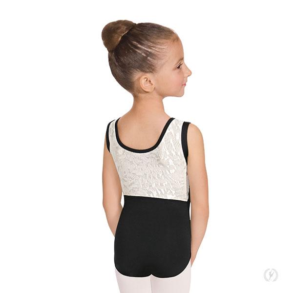 Eurotard 78586C Impression Mesh Wrap Back Camisole Leotard - Child