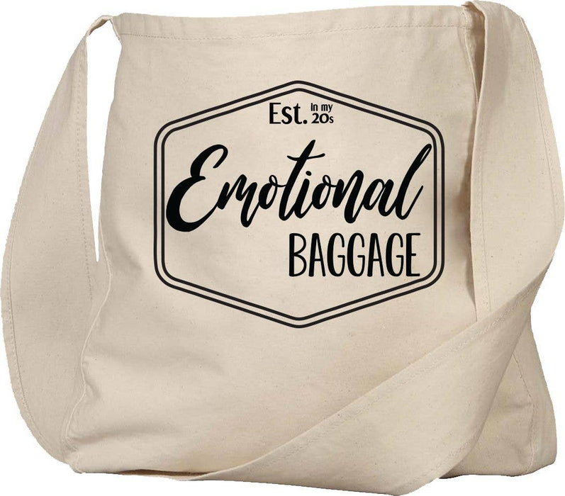 Emotional Baggage | Established in my 20's printed Tote Bag