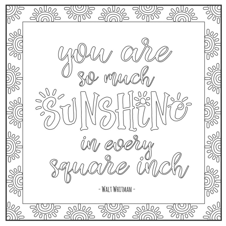 Encouragements: A Meditative Recovery Coloring Journal