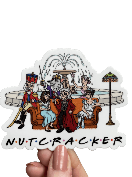 Nutcracker "Friends" Vinyl Sticker